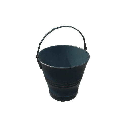 Steel Bucket Blue